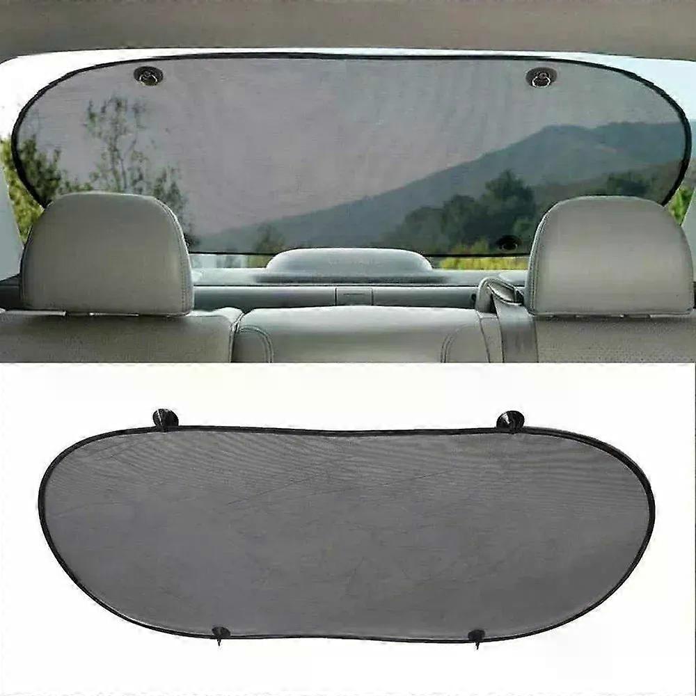 1pc/2pcs Sun Shade Vehicle Shield Visor Protection Back Car Window Shade Mesh Sunshade Screen Heat Insulation UV Protection