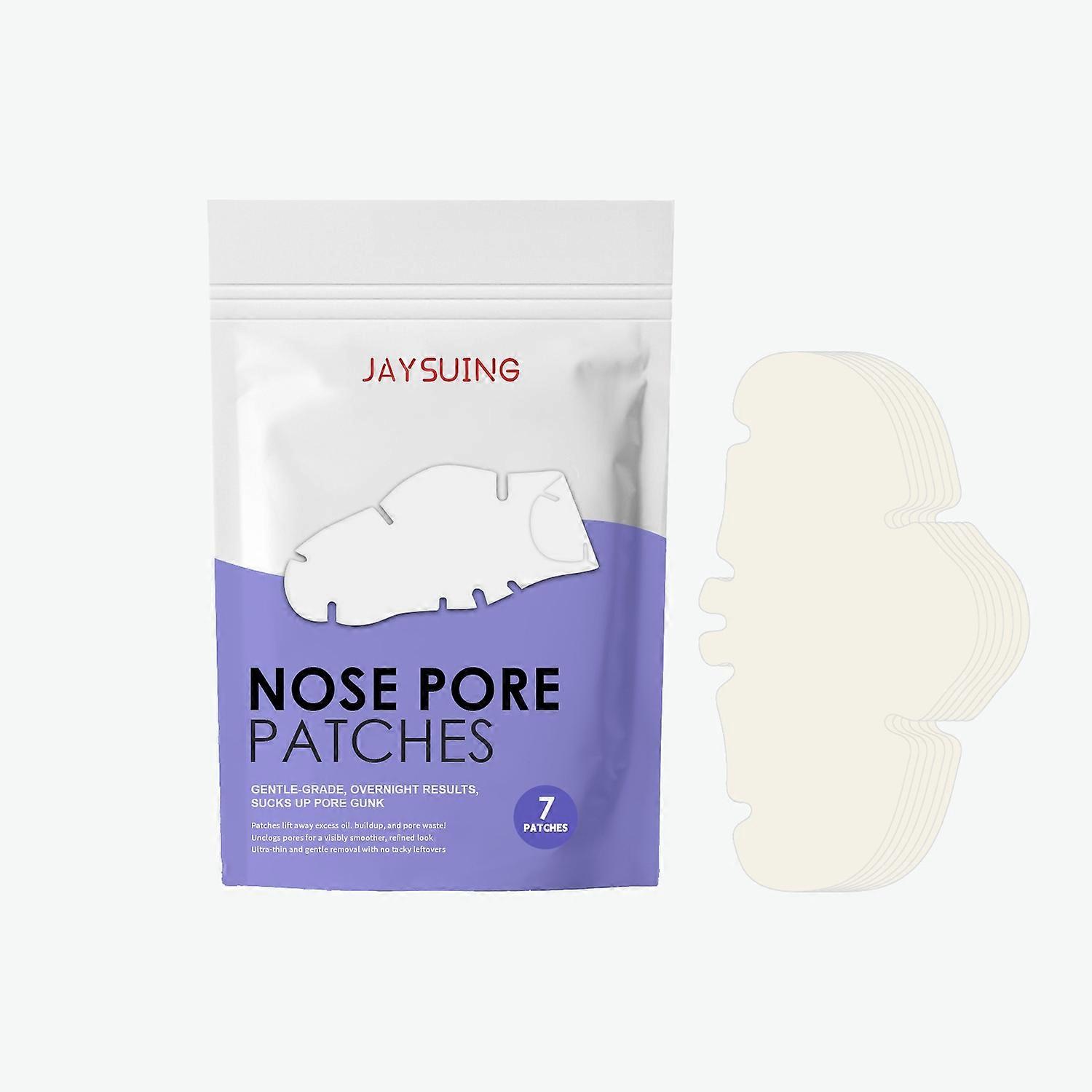 1-6x JAYSUING 7PCS Nose Pore Cleansing Strips Deep Clean Blackhead Removal for Pimples, Oil & Cl