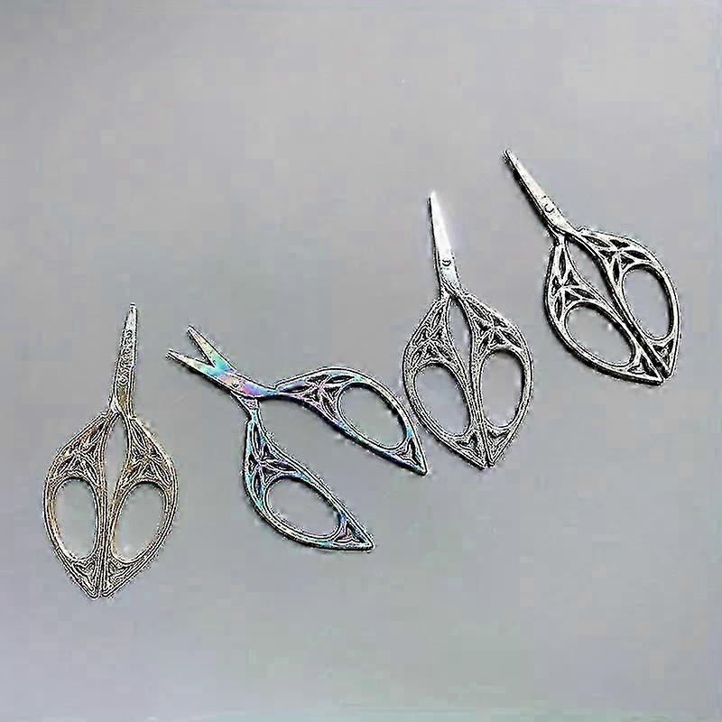 1Pc Professional Stainless Steel Sewing Scissors Vintage Embroidery...