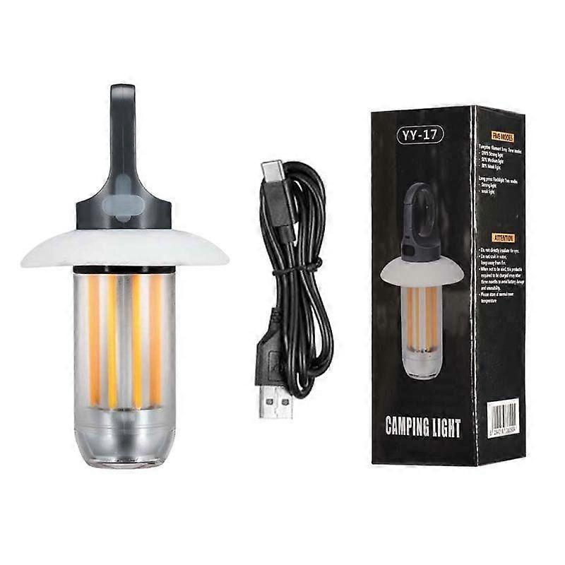 Camping Lantern Flashlight 8 Tungsten Filaments