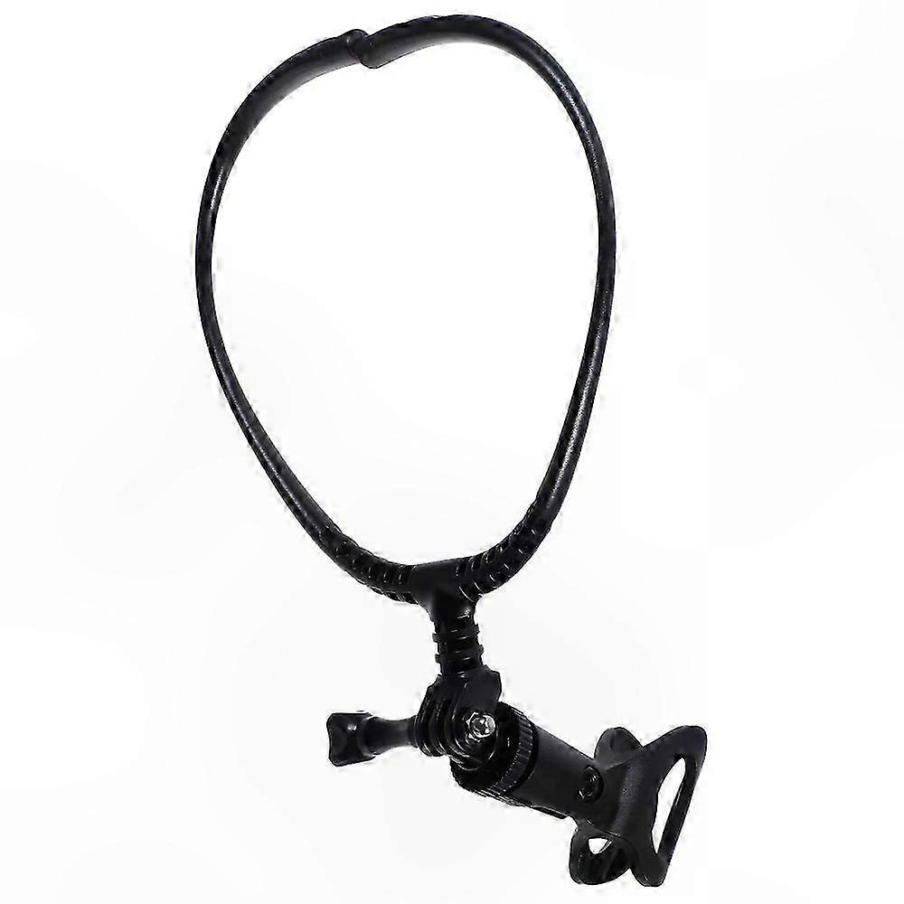 Adjustable Microphone Stand Holder, 30cm Neck Hanging Design for Studio & Stage Use