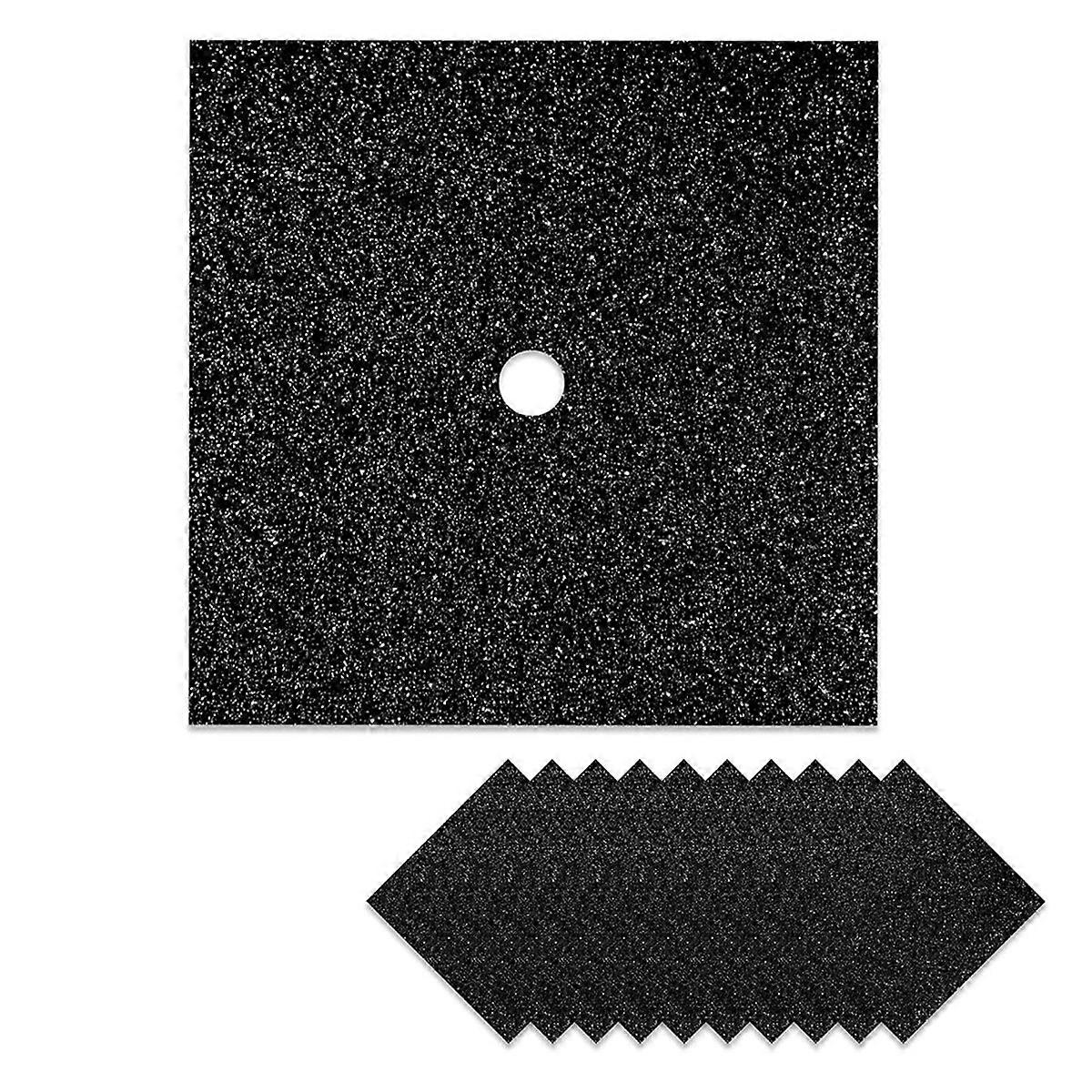 10 τμχ μαύρο Glitter χαρτόνι Premium Construction-Paper