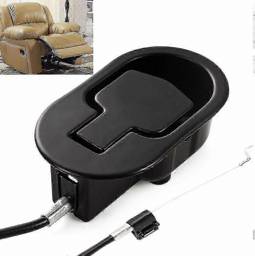 Black Metal Replacement Handle for Universal Pull Recliners Parts
