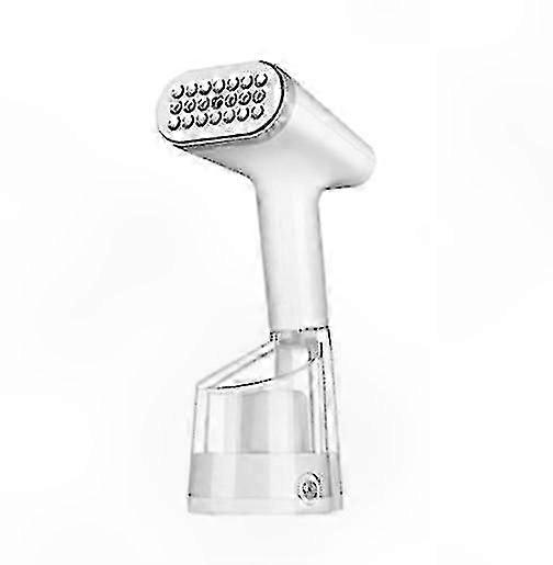 Portable Clothes Steamer Handheld Fabric Iron Brush with Flat Iron Function