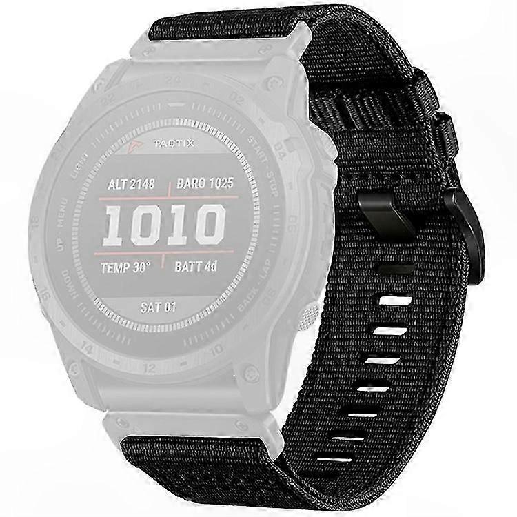 22mm Quick Release Nylon Canvas Watch Strap for 47mm Smartwatches Universal Replacement Band Compatible with Multiple Models