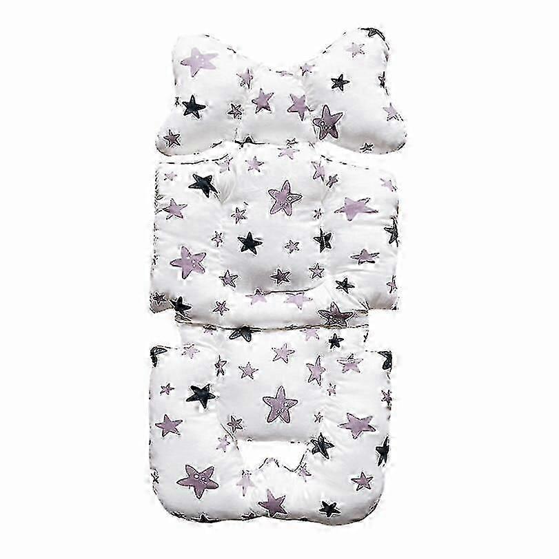 Two-face Baby Stroller Mat Seat Cushion High Chair Dining Chair Pram Car Mattresses Carriages Seat Pad Stroller Mat Accessories