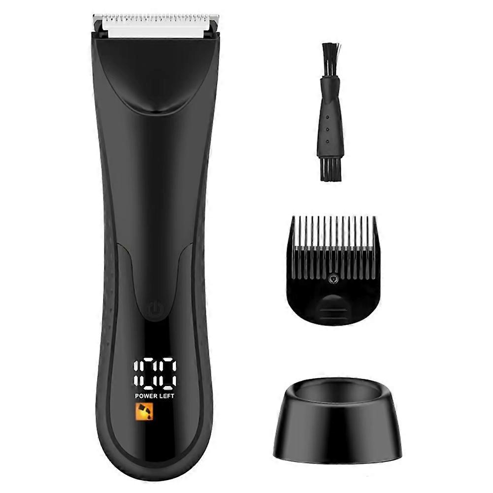 Epilator Rechargeable Trimmer for Painless Hair Removal for Body Beard Sensitive Areas Armpit Groin Underarm Shaver Man