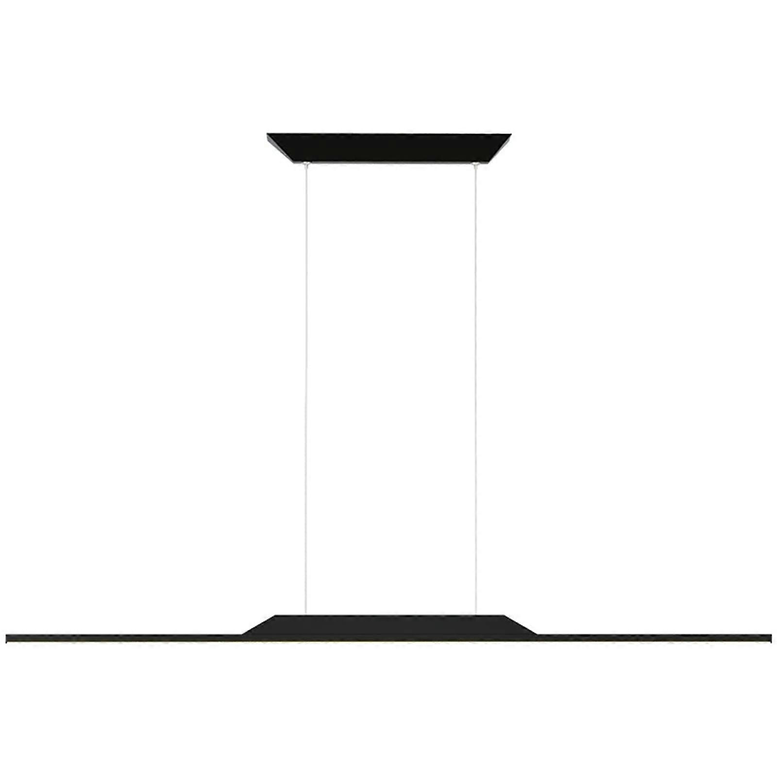 Linear Modern LED Pendant Light 120cm, Adjustable Suspension, Pool Table Ceiling Light for Office Dining Kitchen Island