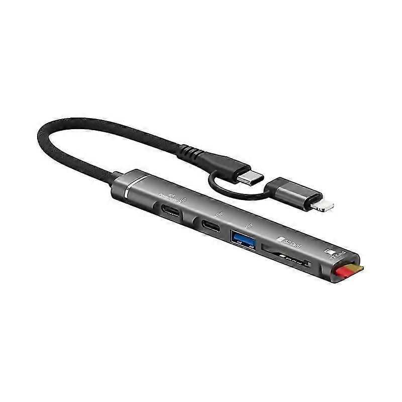 For Usb Hub With Usb Type C Port And Sdtf Card Reader For Pc Laptop