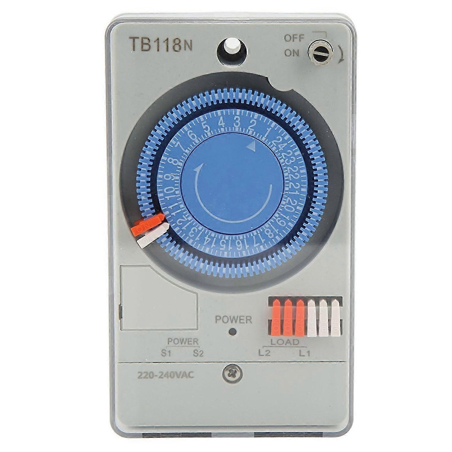 2025 Latest Model Mechanical Timer Switch Anti Interference Programmable Time