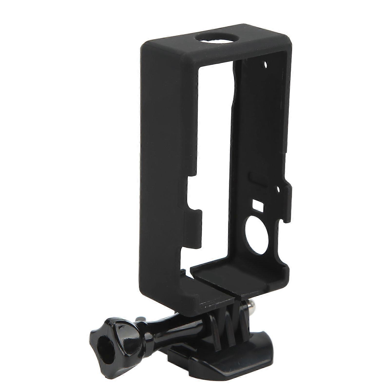Camera Protective Frame for Action 2, Dustproof, Drop Resistant, Black