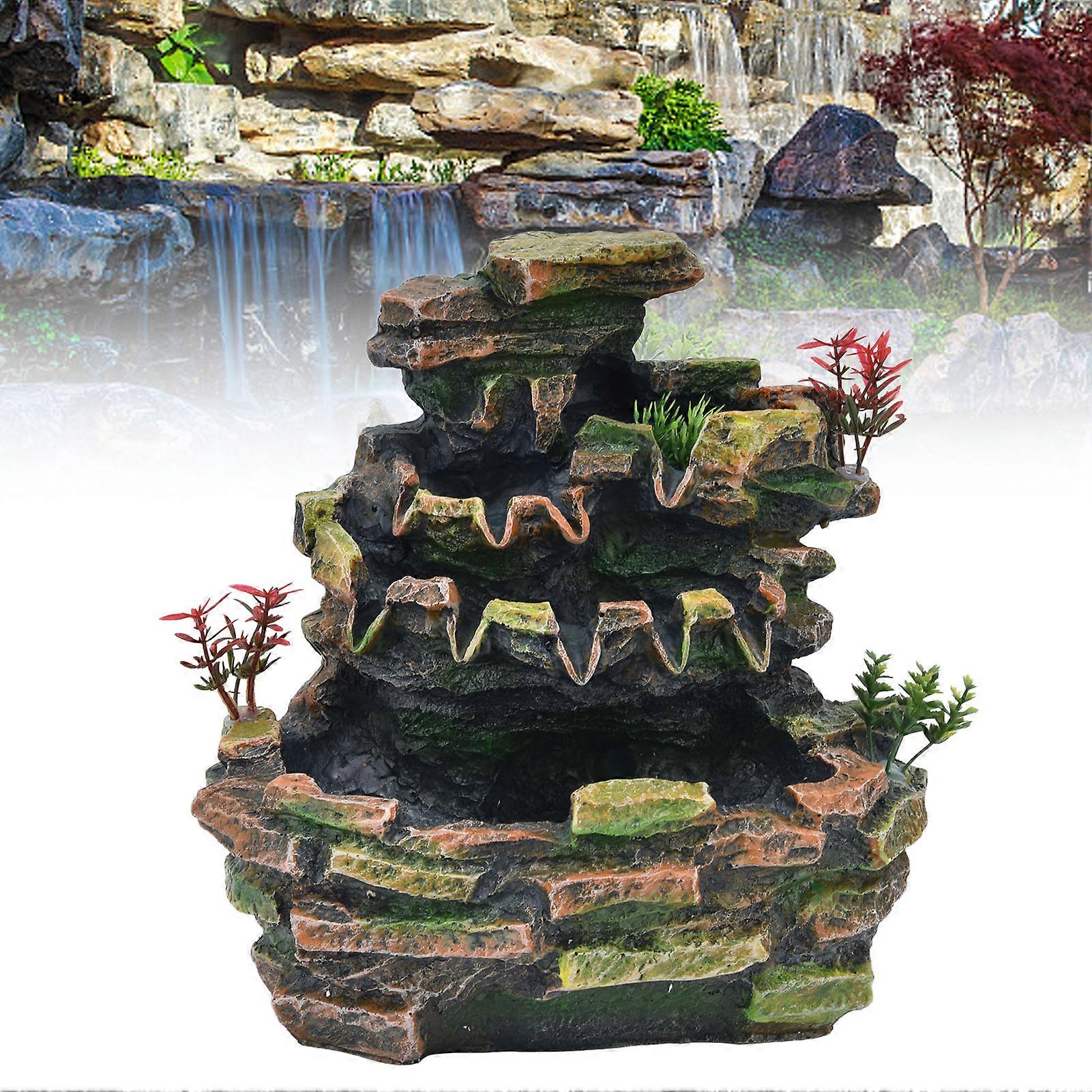 Desktop Resin Fountain with Atomizer 220V EU Plug, 1926g