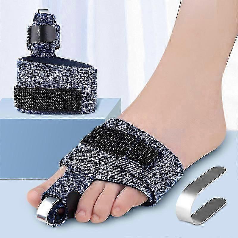 Toe Splint, Toe Straightener Hammer Toe Corrector, Toe Brace Support For Bent Toe, Broken Toe, Crooked Toe, Curled Toe, Claw Toe, Mallet Toe,Overlapp