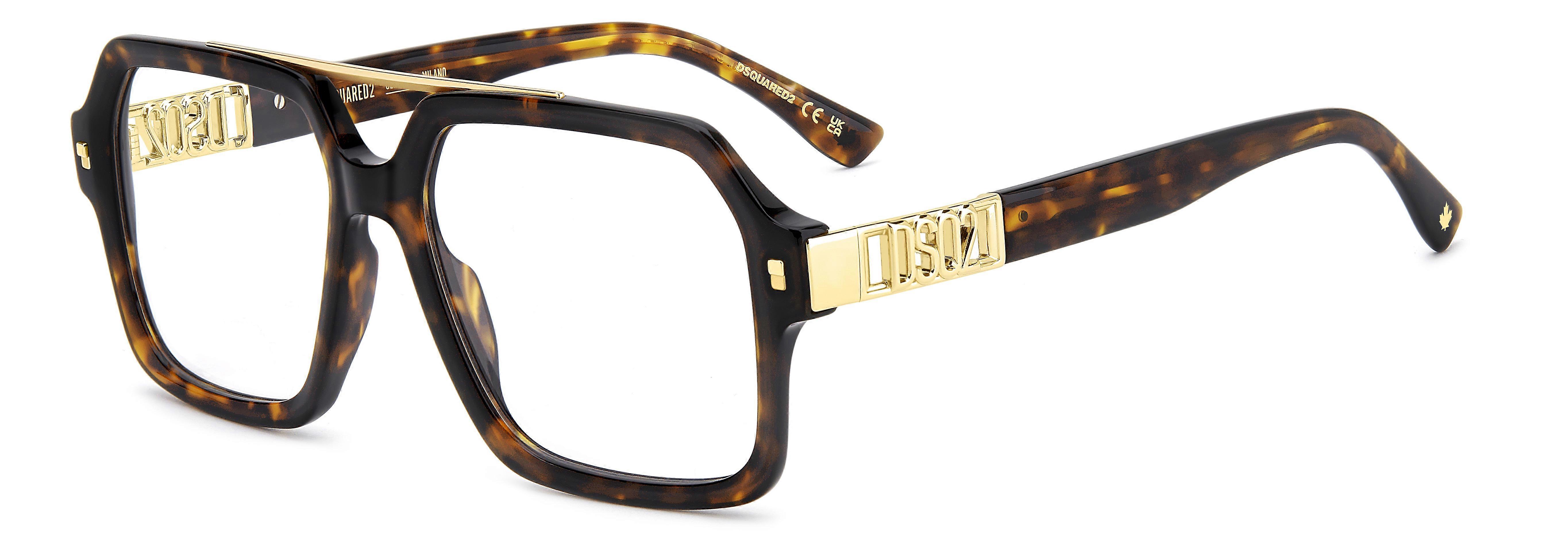 Eyewear Frames Dsquared2 D2 0174 HAVANA 55/17/145 Man