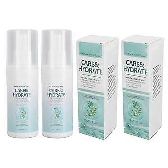 2025 Mais recente Modelo 2 X 120ml Back Care Spray Reparador Alisamento Pele Planta Ext...