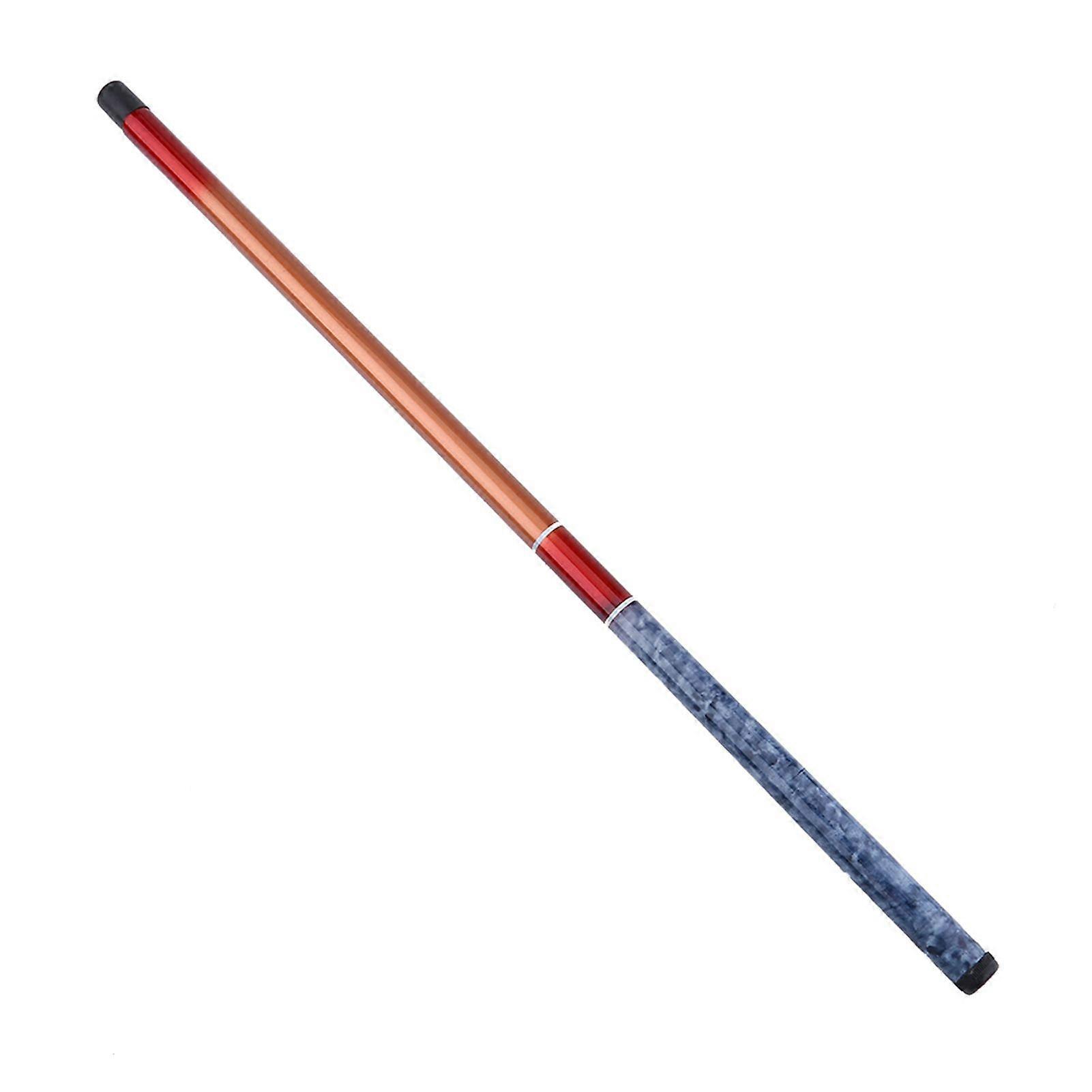 FRP Hand Glass Steel Pole Portable Telescopic Rod Freshwater Casting Hard Fishing Gear (2.1M)