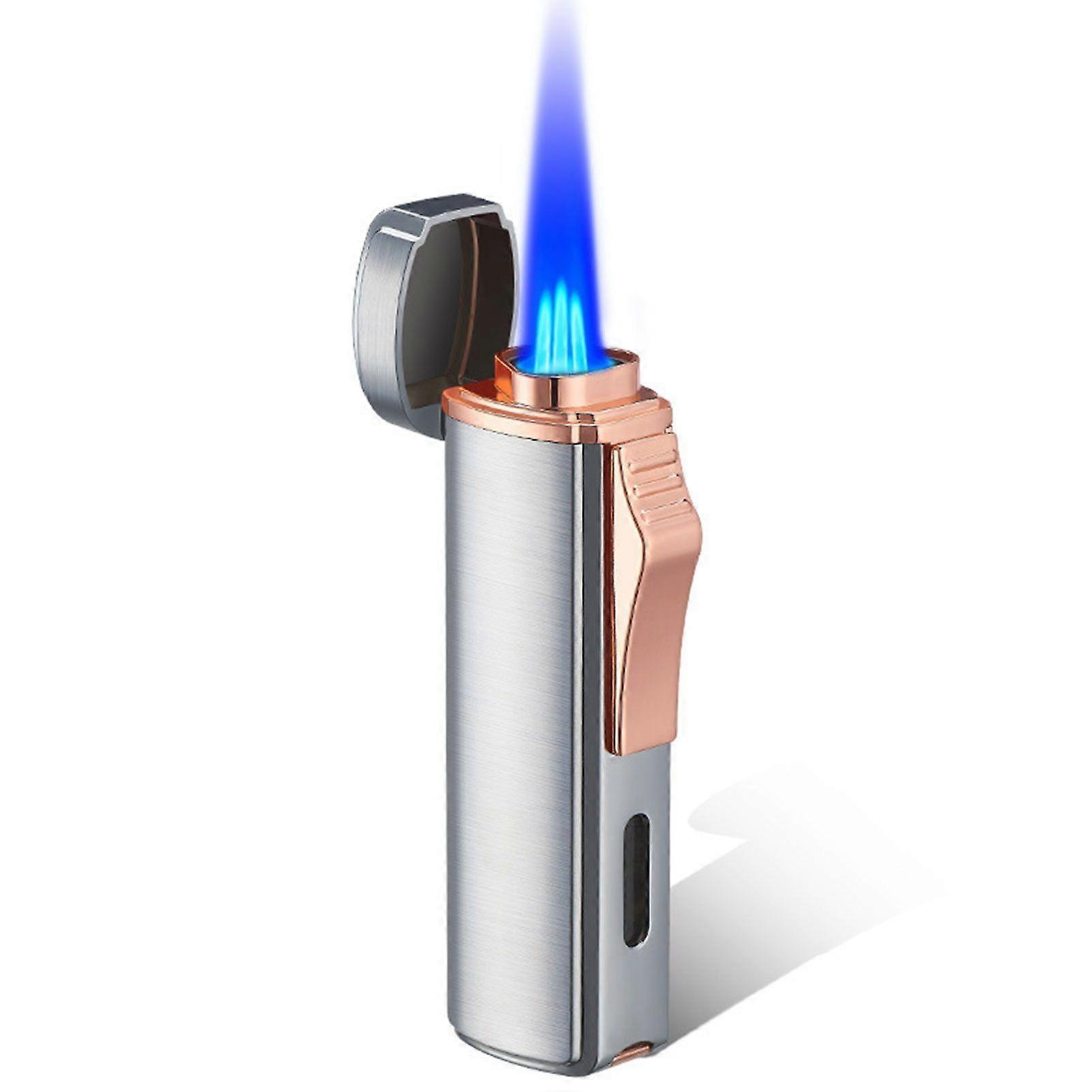 Portable Gas Torch Lighter For Outdoor Activities Refillable Built to Last Great Present Idea for Dad