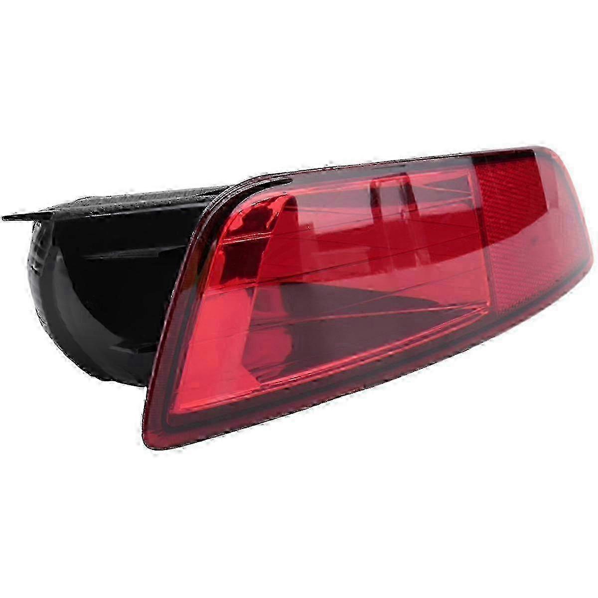 Red Black Rear Bumper Reflector Tail Lamp Compatible with Volvo XC60 2008 to 2013 Right Side