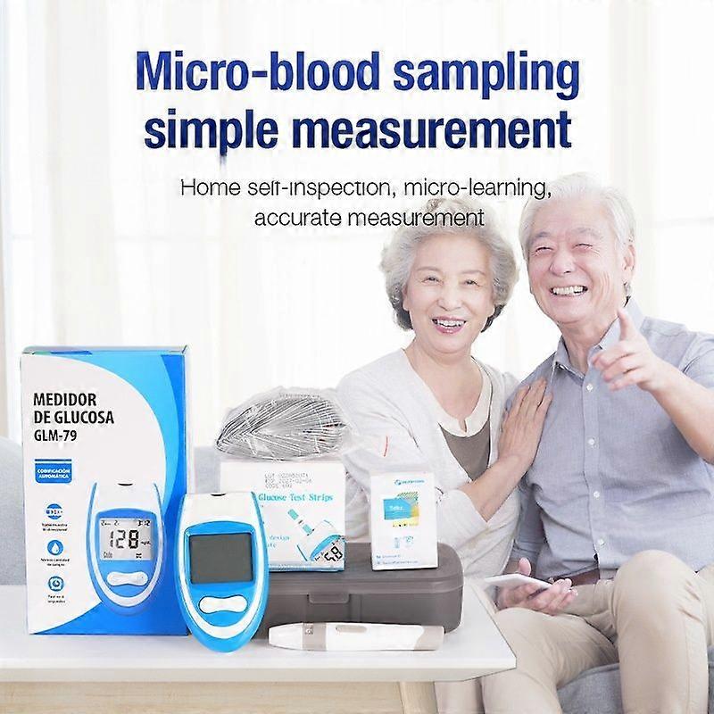 Smart Bluetooth Blood Glucose Monitor - Sync Results to Your Phone App for Easy Diabetes Management