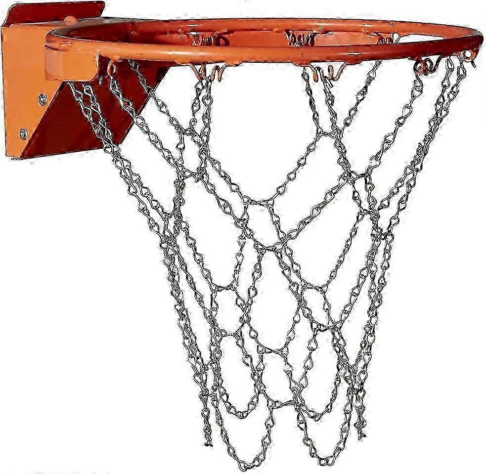 Outdoor Basketball Net Hoop, Standard-size Polyester Fibers Net With Sun-proof Rain-proof Protection And Anti-whip Technology For A Perfect Swish