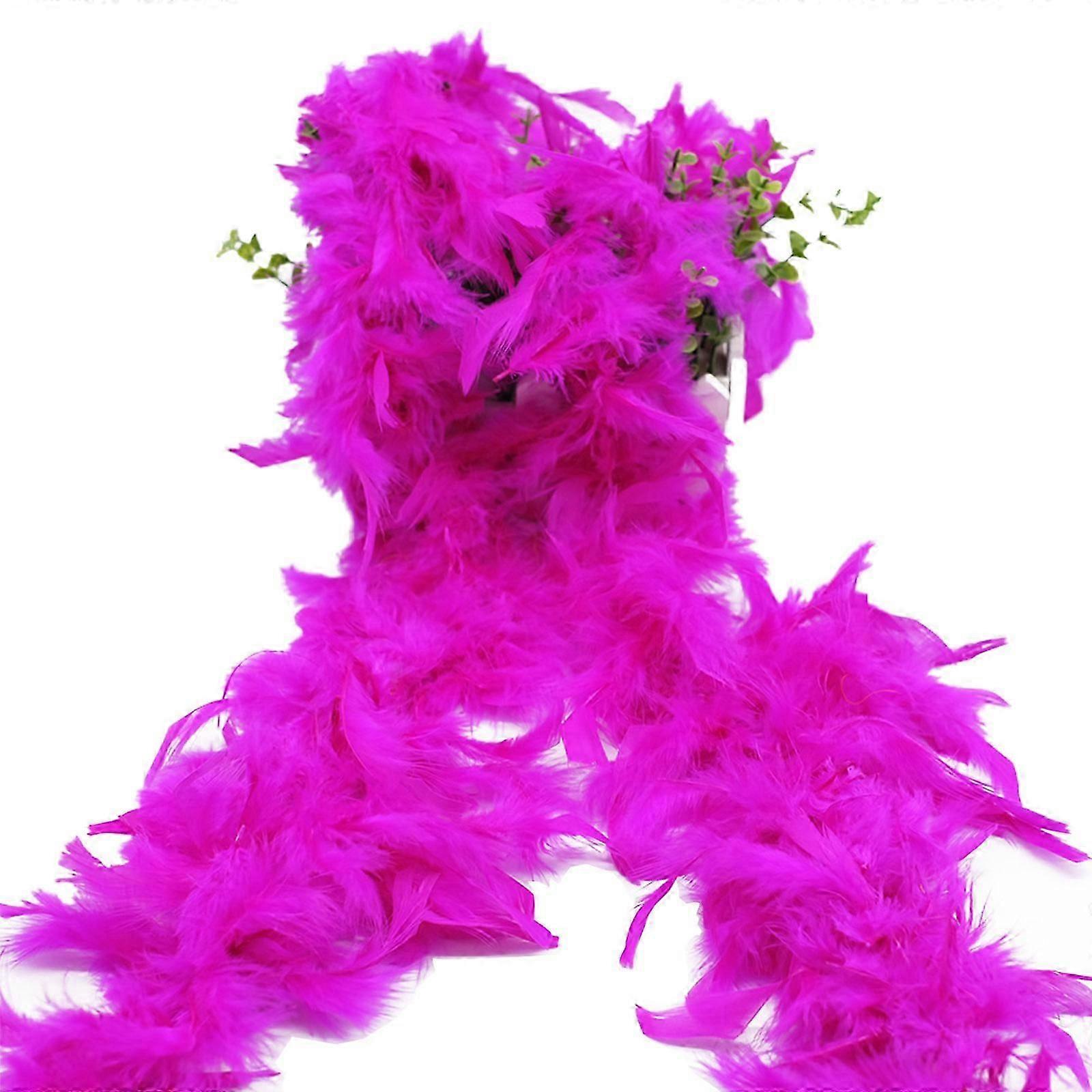 New Upgraded Turkey Chandelle Feather Boa for Women Costume Accessory,Party Dancing Dress Up, Holiday Decors