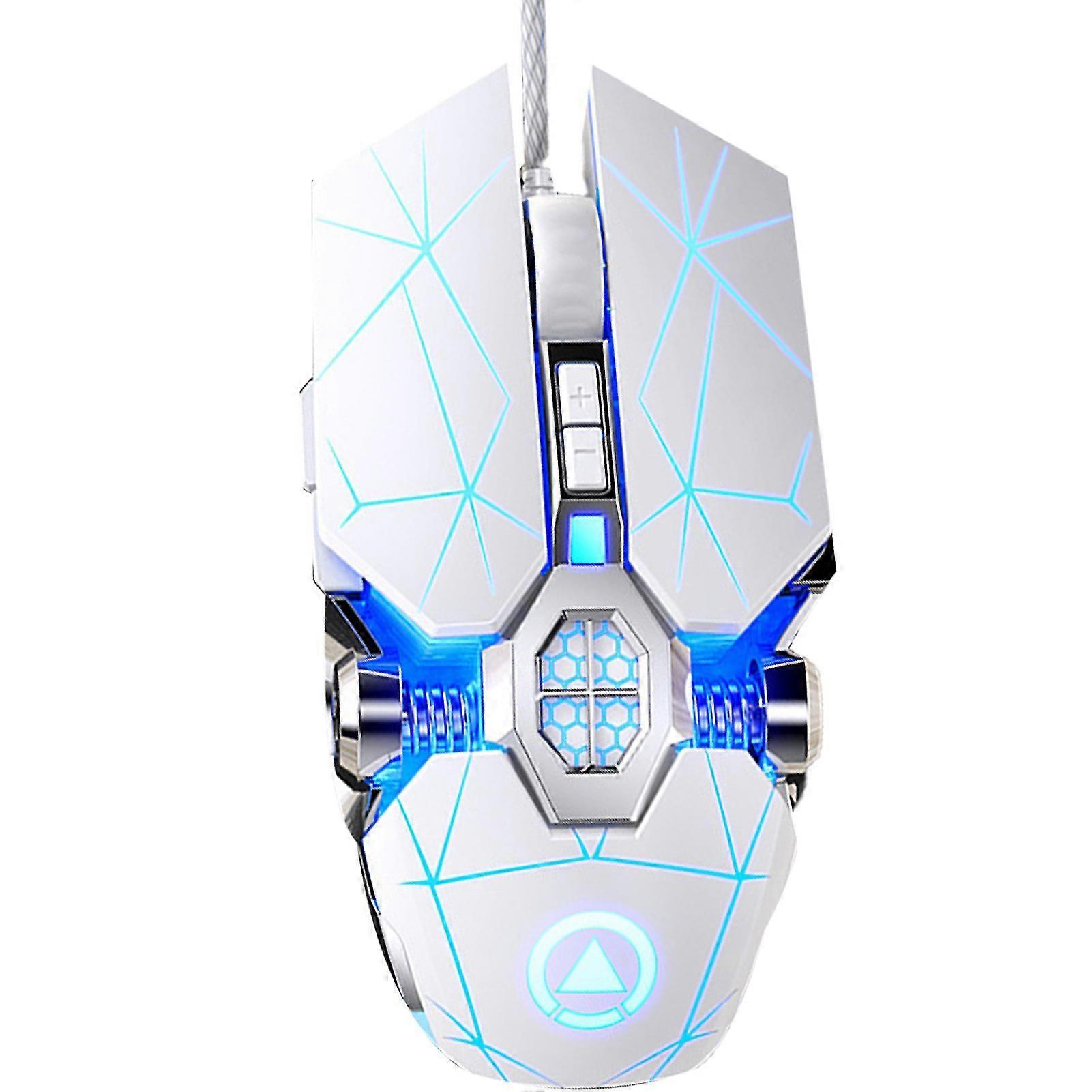Wired Gaming Mouse With Backlight 800-1200-2400-3200dpi Ergonomic Mouse