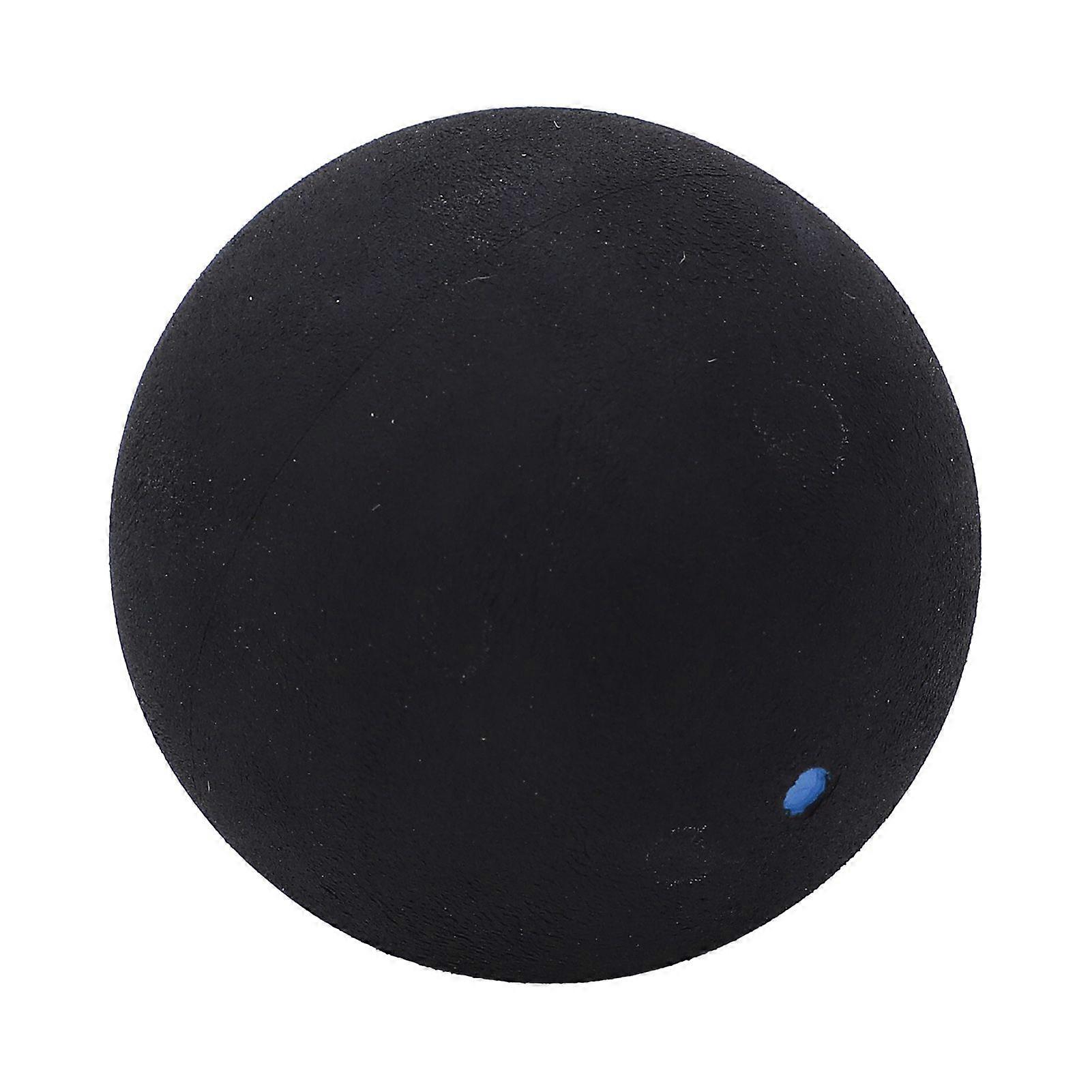 37mm Single Dot Squash Balls Rubber Squash Racket Balls for Beginner Competition TrainingSingle Blue Dot(Large Elasticity)