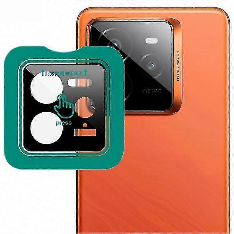 IMAK Realme GT 7 Pro 5G Tempered Glass Camera Lens Protector with Self-Positioning Frame (Black)