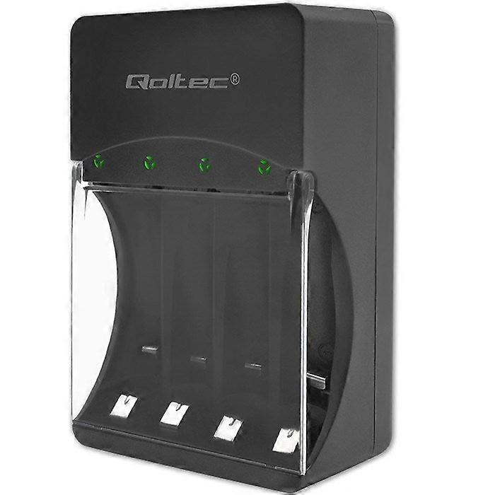 Qoltec 50653 Battery Charger For Ni-mh Type R03/aaa R6/aa