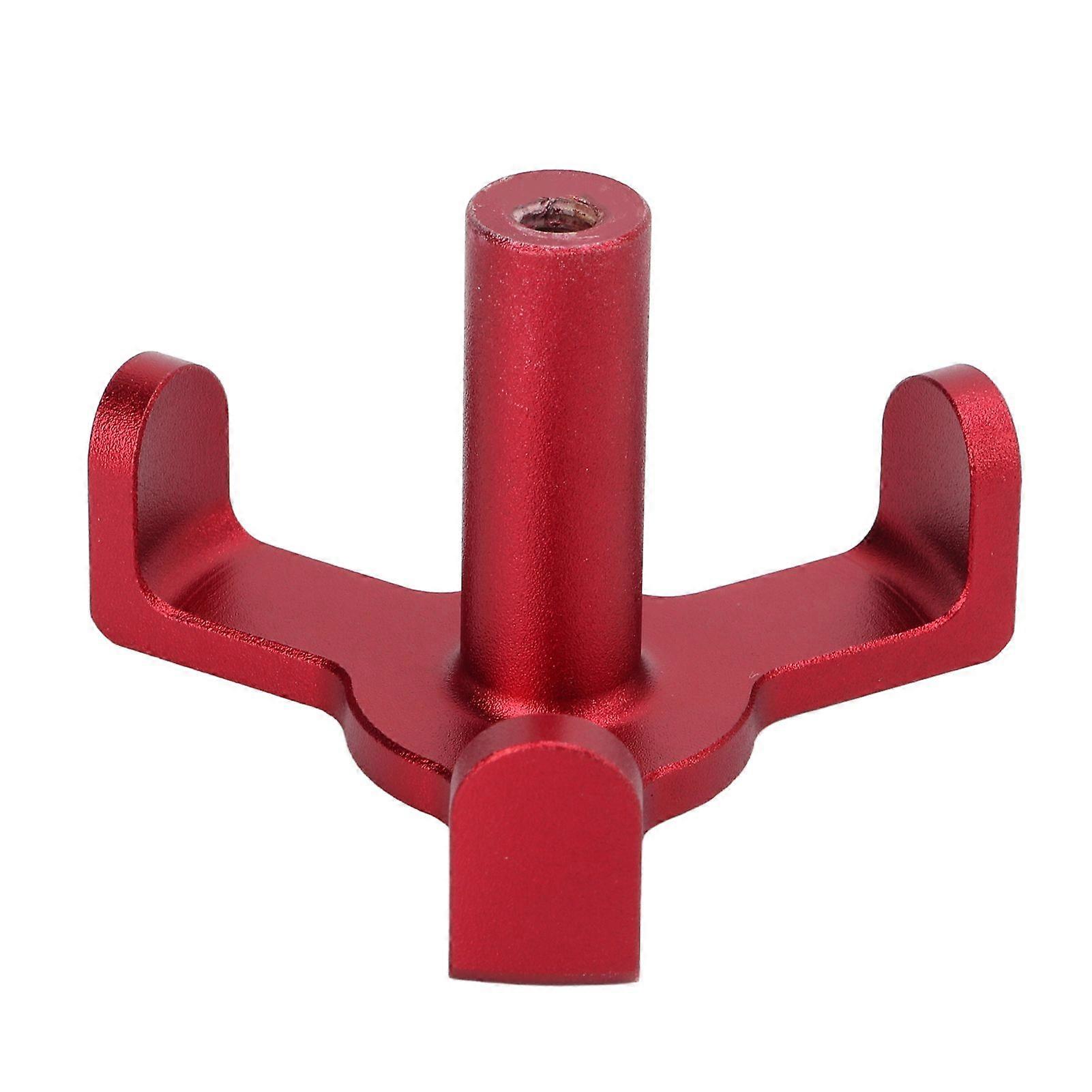 Interior Rear Trunk Grocery Bag Hook Aluminium Alloy Replacement for Tesla Model 3 20182021Red