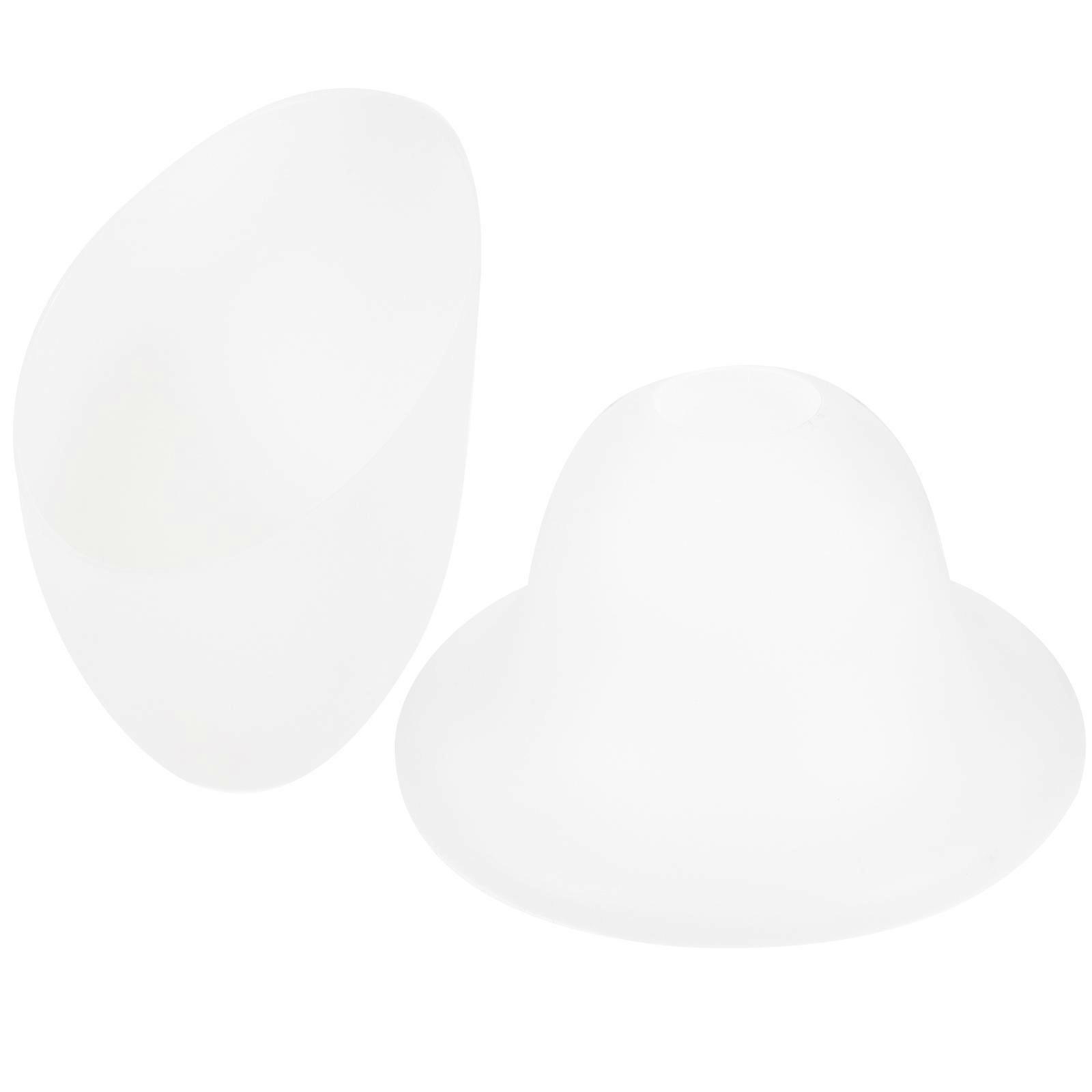 Unique White Plastic Lampshade 4Pcs for Household Lamp Replacement