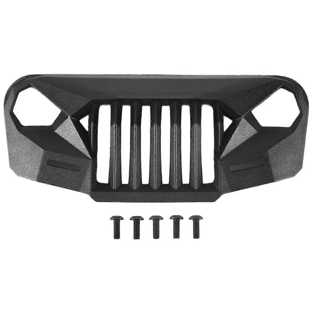 Ms Anger Front Face Grating Grille for 1/10 RC Car Axial SCX10 II III