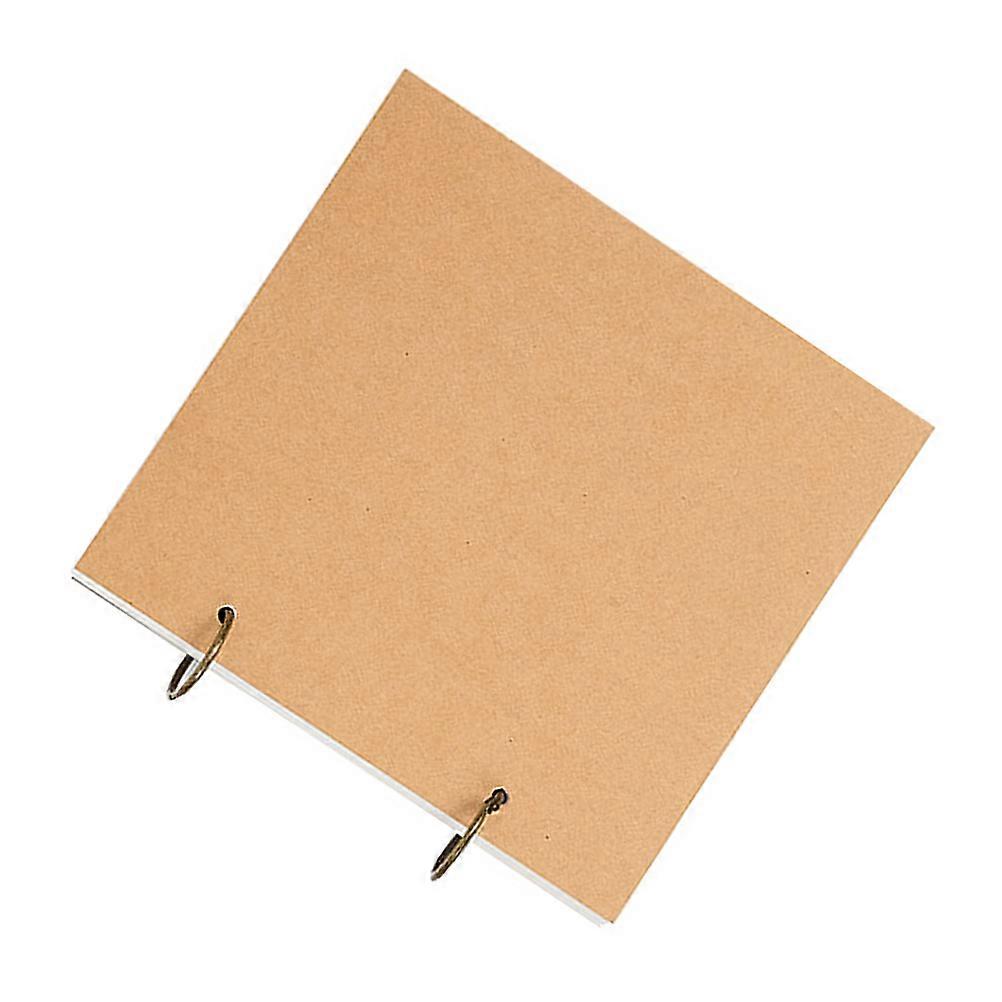Painting Notebook Blank Book for Drawing 3Pcs White Sketch Pad