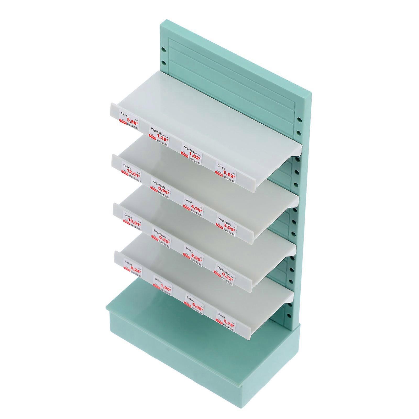 Miniature Storage Rack ABS Mini Plastic Display for Decoration 2Pcs