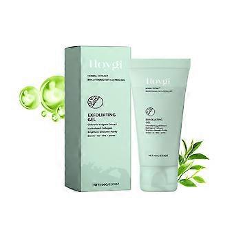 Örtbaserad exfolierande gel rengör skonsamt sluten, svart mun krymper porer exfolierande, uppljusande gel 1