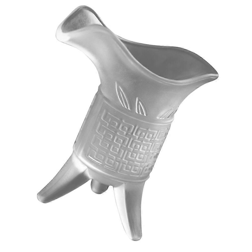 Pahar elegant de sticlă retro, pahar de sticlă transparent multifuncțional, curățare 1 pachet