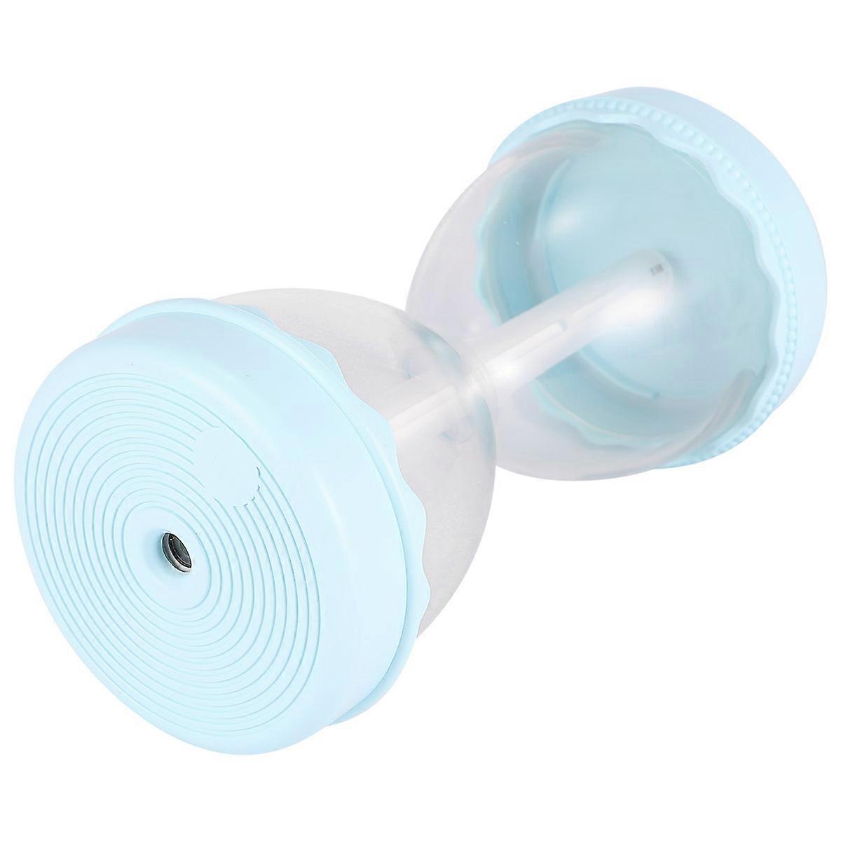 Portable Hourglass Air Humidifier And Aroma Essential Oil Diffuser For Indoor Personal Use In Blue Color 2Set