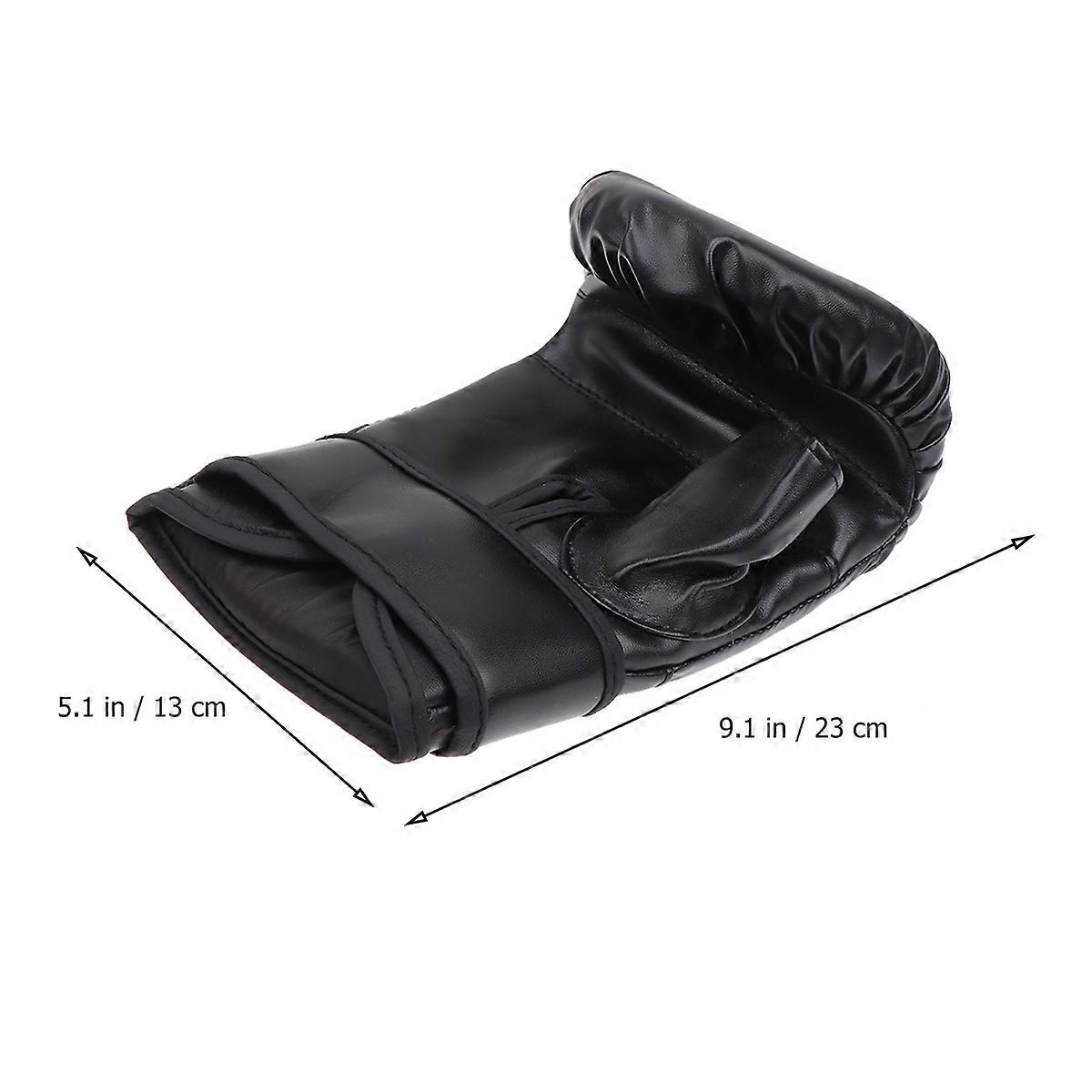 PU Boxing Gloves Sparring Hand Pads for Protecting Hands One Pair