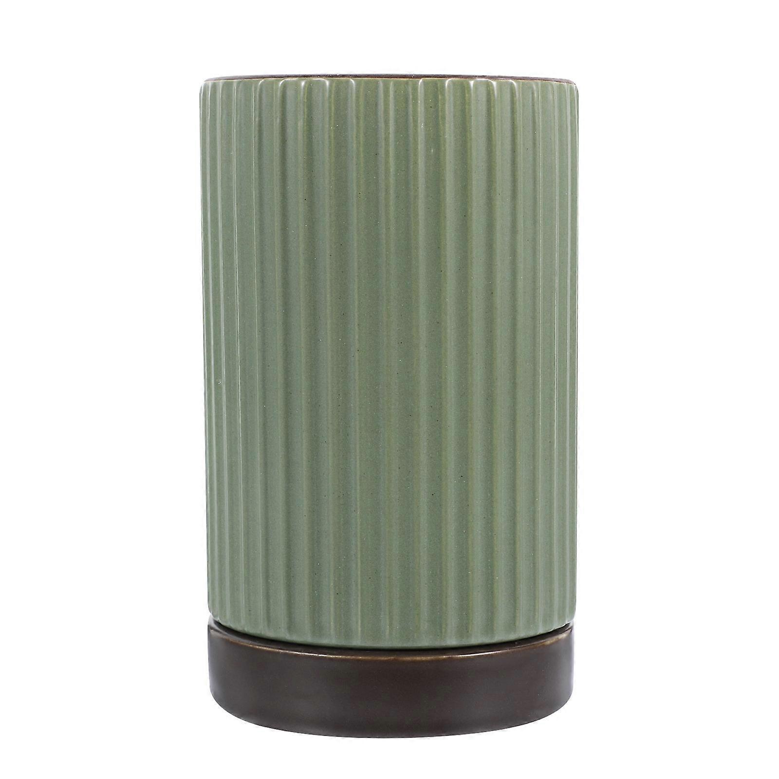 Multi-Function Utensil Holder 2Pcs Household Cutlery Holder Designed For Kitchen Storage And Organization With Simple Cylindrical Shape