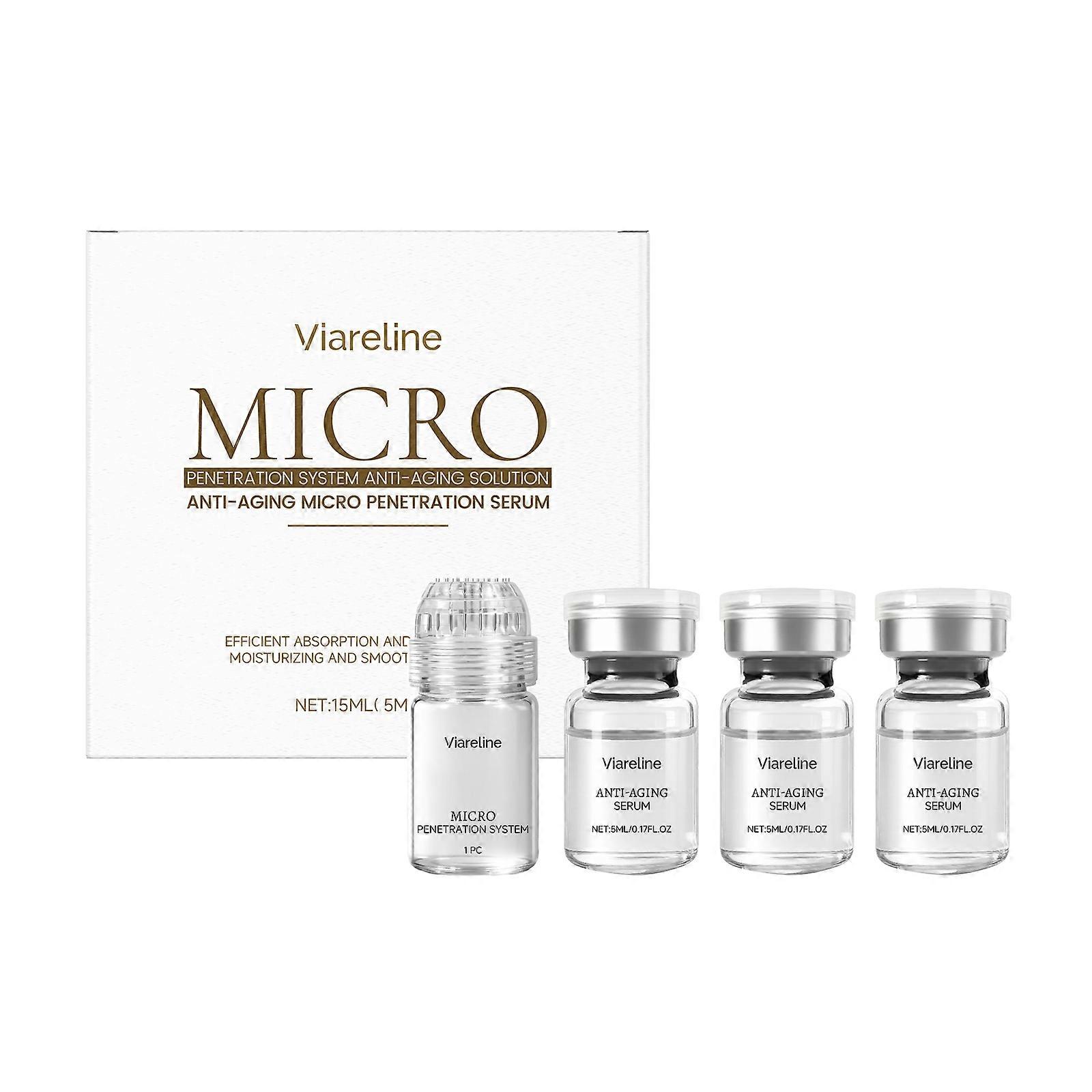 Viareline Facial Roller Set Provides Gentle Daily Care For Smooth, Tender And Moisturizing Facial Skin