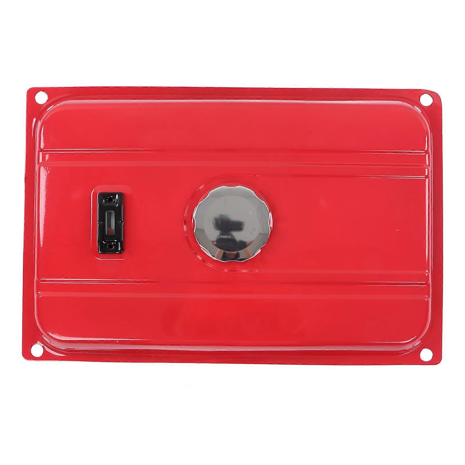Generator Fuel Tank Cold Rolled Sheet Red Heavy Rectangular Generator Gas Gasoline Oil Can Container 3.17 Gallon