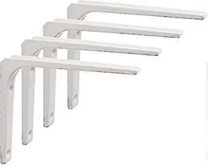 2pcs Stainless Steel Shelf Brackets Wall Brackets For Shelves Shelf Support Angle Bracket Heavy Duty L Brackets