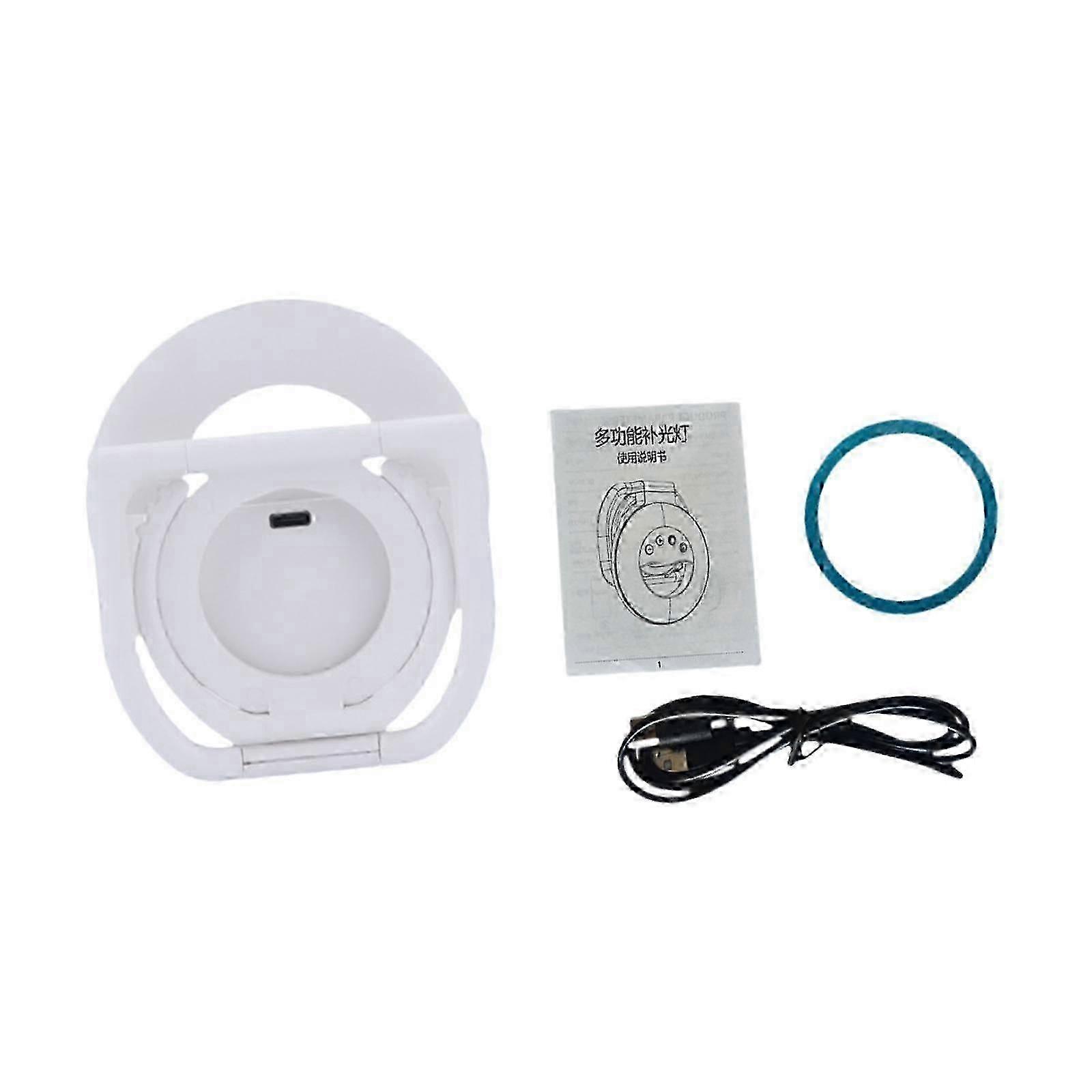 Portable Magnetic Selfie Ring Light Multipurpose for Makeup Rechargeable