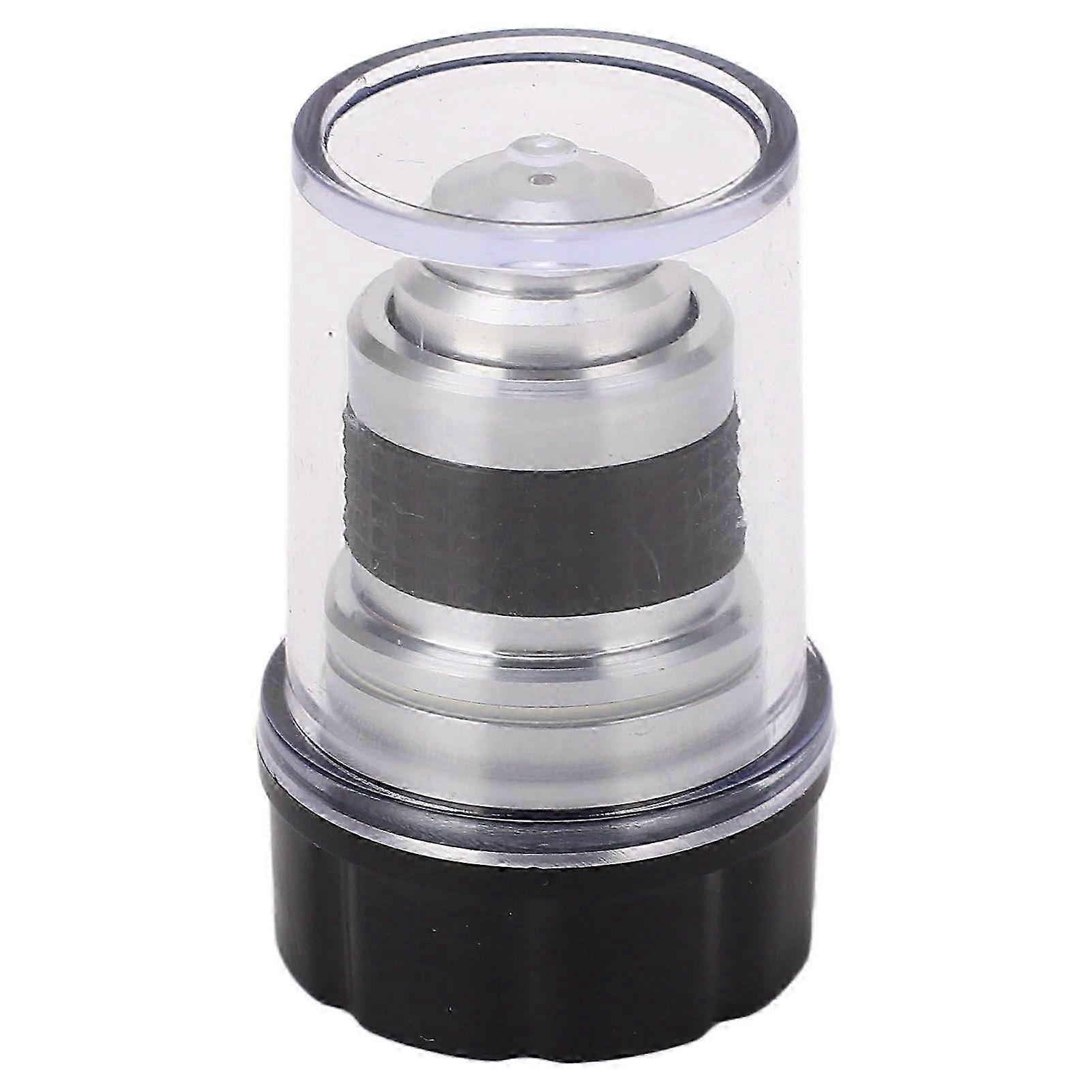 100X Microscope Objective RMS Size Fall Resistant Professional Objective Lens Replacement