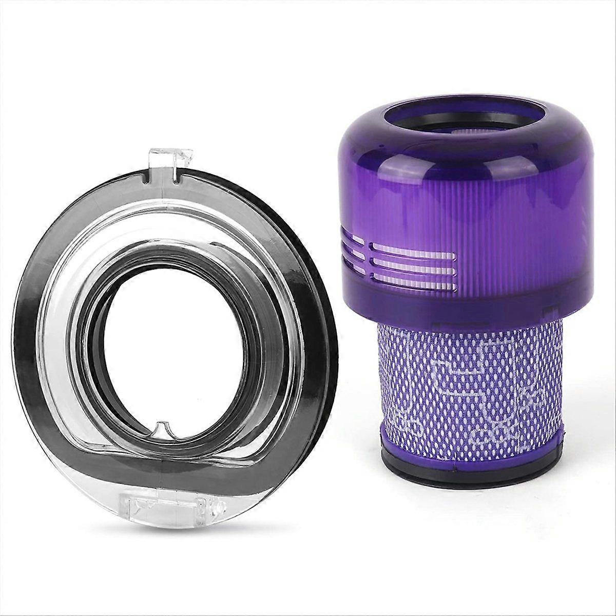 Dust Bin Base Lid Replacement for V11 V15 SV14 SV15 with Filter