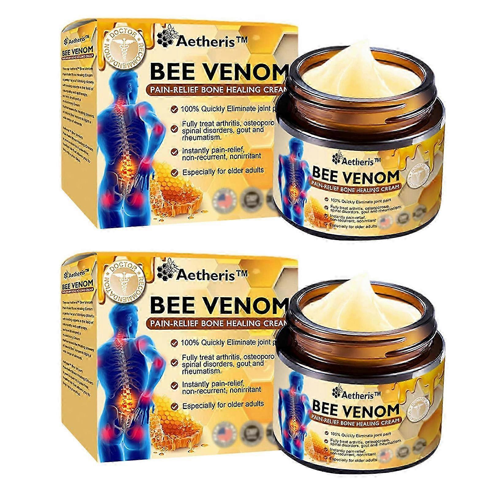 25-26 Bee-Venom Advanced Joint Bone cream Quick Joint Discomfort Relieving Cream for External Use