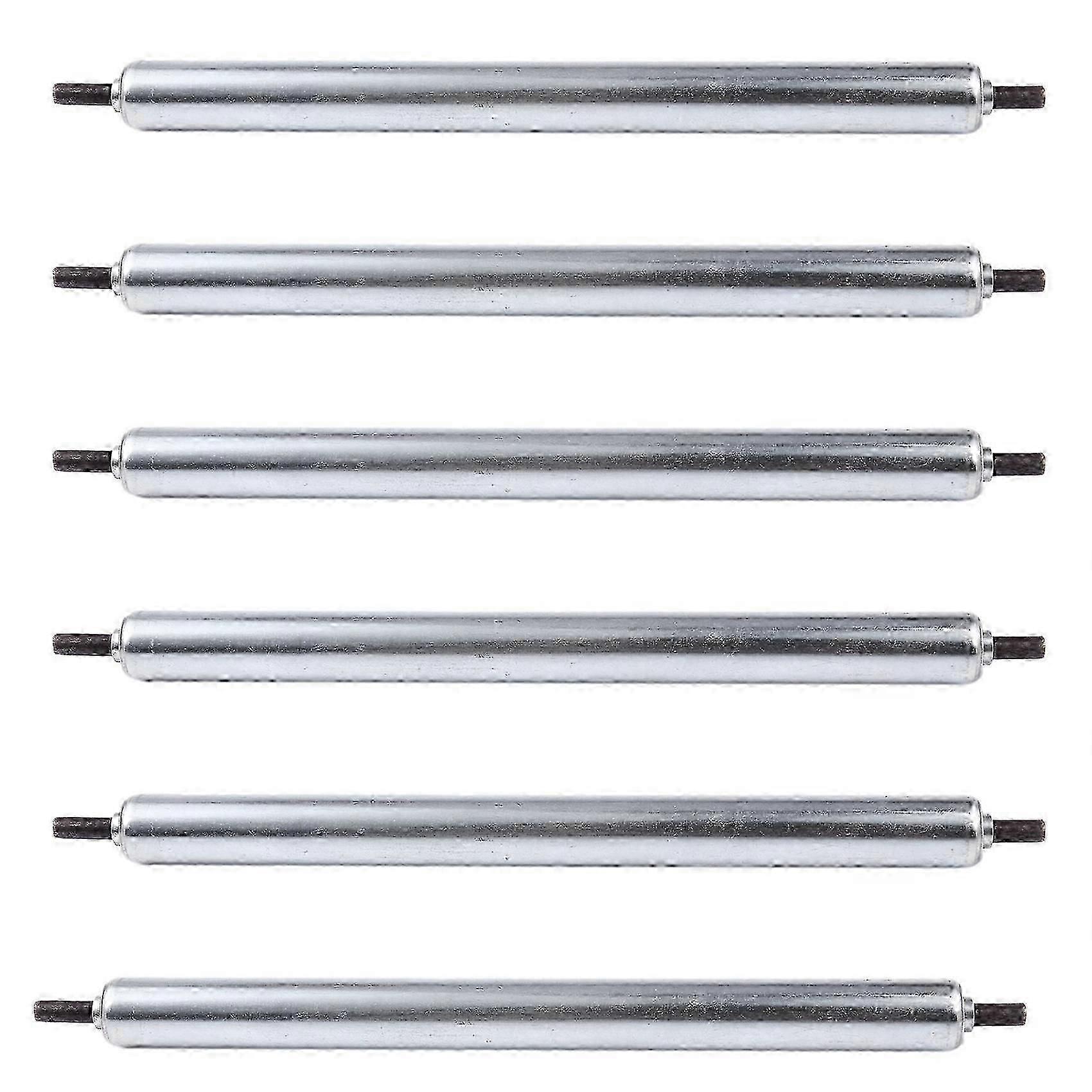 6X 25mm x 300mmカーブーン鋼組立ラインコンベヤーローラー