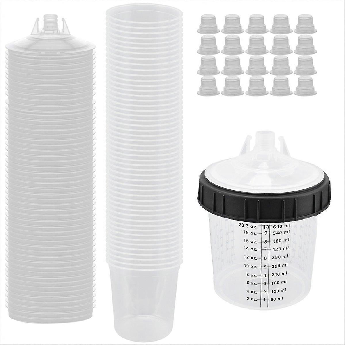  Disposable Paint Cup Liners & Lid System