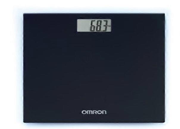 Báscula electrónica personal Omron Hn-289-e negra