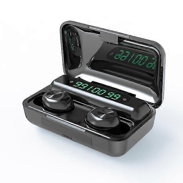 Wireless Bluetooth 5.0 Headset Mini Earbuds Stereo Digital Display Charging Warehouse Can Bring